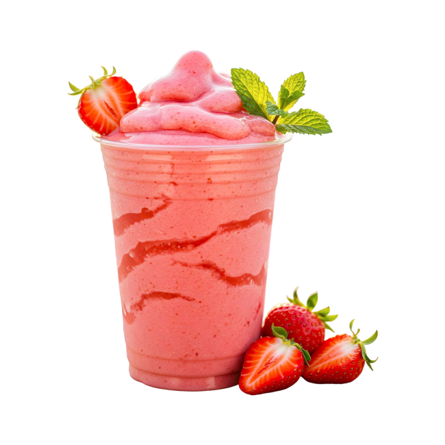 licuado de fresa